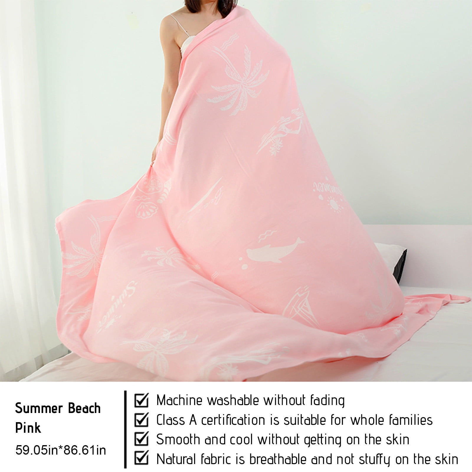 Chmadoxn Cooling Blankets for Hot Sleepers and Night Sweats, Cooling