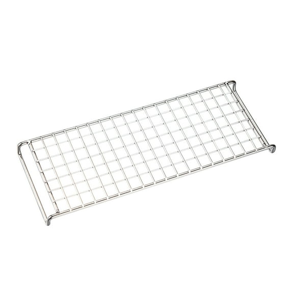 Chmadoxn Cooling Rack, Stainless Steel Mini Cooling Rack for Baking, 9.4×3.5×0.8 inch, Metal Cake Rack, Cooling Rack for Small Baking Trays and Toasters, Non-Toxic & Rustproof