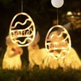 thumbnail image 1 of Chmadoxn Easter Window Lights for Decorations, Easter Eggs Shaped Multicolor Hanging String Indoor Lights with Suction Cup, Battery Operated for Home Farmhouse Decor, Easter Gifts, 1 of 6