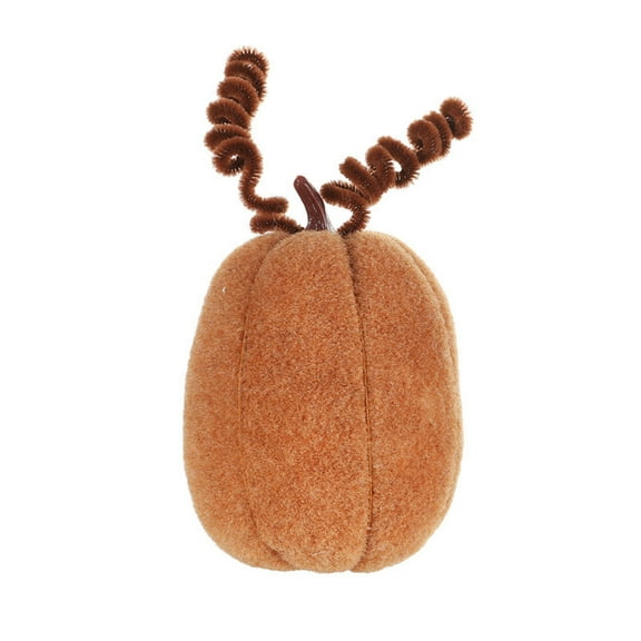 Chmadoxn Fall Pumpkin Decor Thanksgiving Velvet Plush Harvest Pumpkin for Halloween Thanksgiving Harvest Halloween Decor