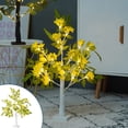 thumbnail image 1 of Chmadoxn Green Leaf Birch Tree with LED Lights, Artificial Tree Lamp, DIY Birch Tree with LED Lights, Lighted up Tree Lamp Battery Powered, Light Spirit Tree for Table Home Wedding Bedroom Christmas, 1 of 5