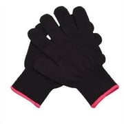 Chmadoxn Heat Resistant Gloves for Hair Styling, 2 Pair Professional Heat Blocking Glove Mitts Reusable Hair Dye Heat Proof Gloves for Hair Straightener Flat and Curling Iron Wand Gloves