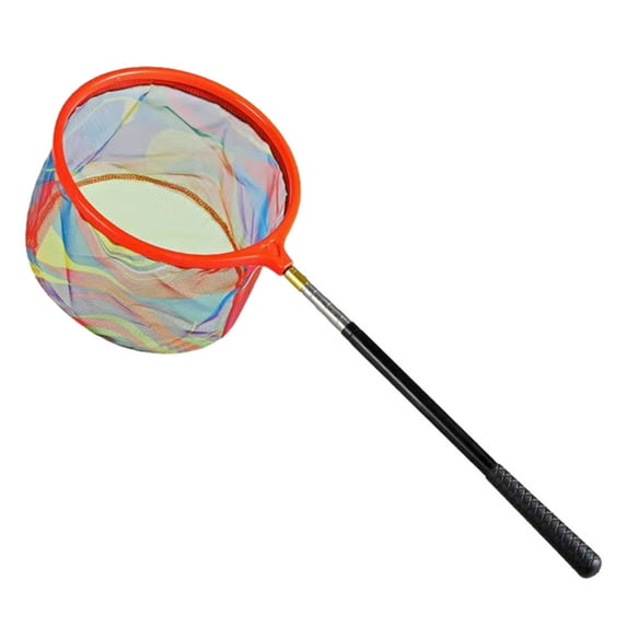Chmadoxn Kids' Extendable Telescopic Fish Net with Colorful, Non-slip Grip - Suitable for Catching Insects and Fish