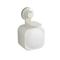 thumbnail image 1 of Chmadoxn Liquid Soap Dispenser, No-Punch Plastic Soap Dispenser, Soap Container, Soap Dispenser, Soap Foam Kneeling Pad Bathroom Soap Dispenser, Wall-Mounted White Sucker, 1 of 7