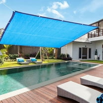 Chmadoxn Outdoor Rec Sun Shade Awning - UV Protection Waterproof Sunshade for Swimming Pool, Patio & Garden, Serviceable Sunshine Block Cover for Patio Furniture & Outdoor Facilities