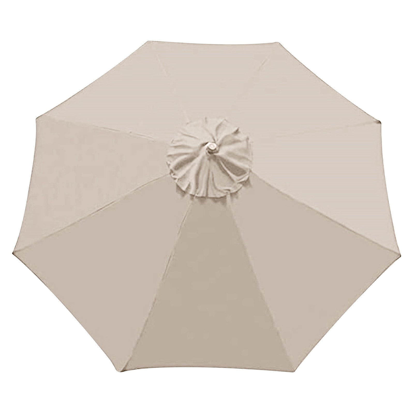 Chmadoxn Patio Umbrella Replacement Outdoor Canopy Beach Backyard Market Table Top Cover （106.3 inch）