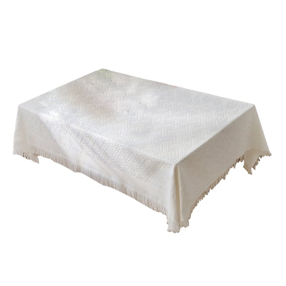 Chmadoxn Rectangle Tablecloth Waterproof Spillproof Wrinkle Free Table Cloth, Kitchen Dining Room Decoration, Fabric Table Cover for Holiday Party Dinner