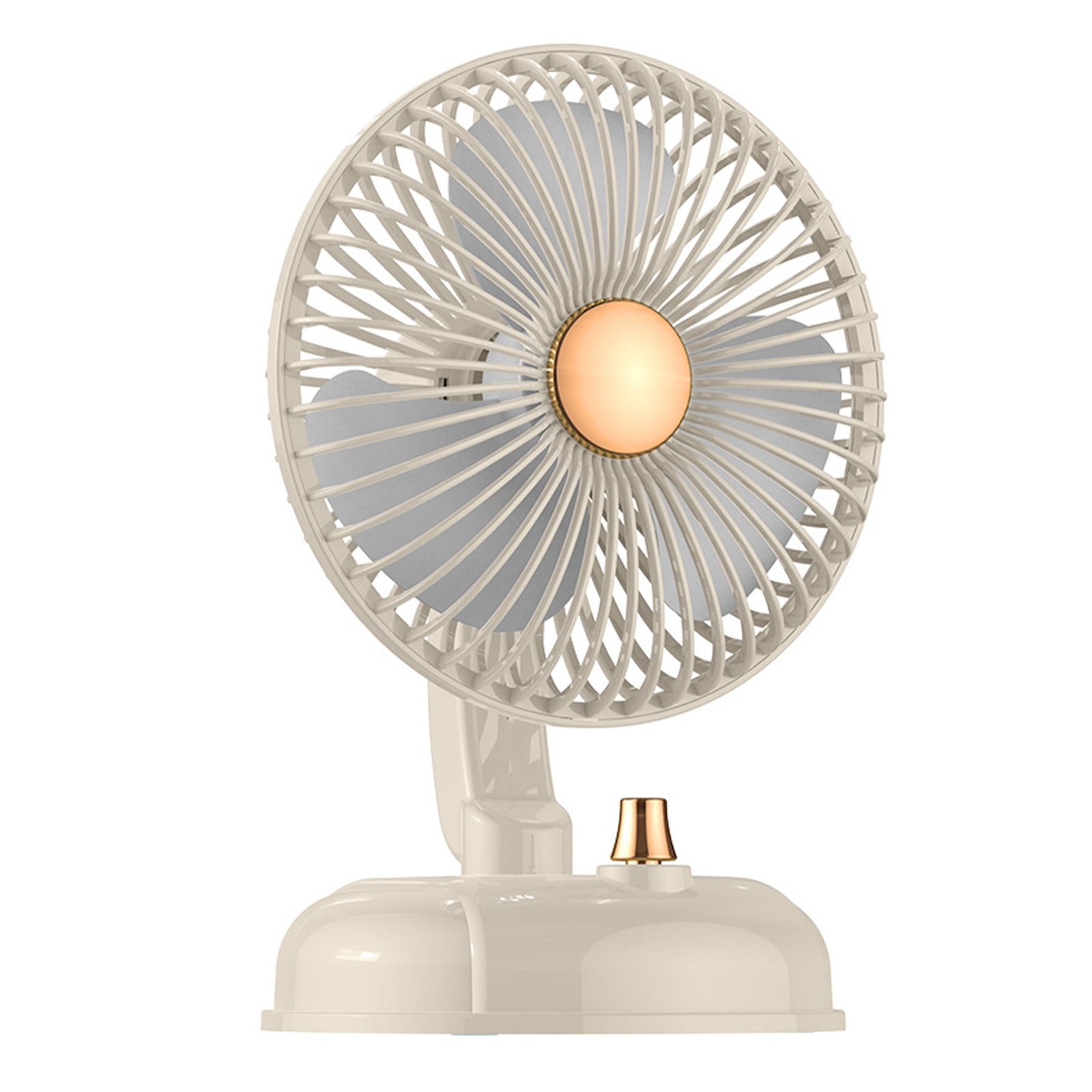 Chmadoxn Retro Desk Fan, 136 Degrees Can Rotate The Head Design ...