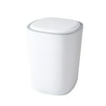 thumbnail image 1 of Chmadoxn Silent Opening and Closing Lid Trash Can Bathroom Bedroom Office Dormitory Small Space Living Trash Recycling Bin on Clearance, 1 of 6