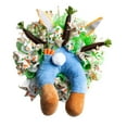 thumbnail image 1 of Chmadoxn Spring Easter Rabbit Wreath, Easter Bunny Wreath Decor Easter Wreaths for Front Door Easter Egg Wreath Easter Rabbit Wreath Outdoor Courtyard Wall Decorations Holiday Decor Props Wreath, 1 of 5