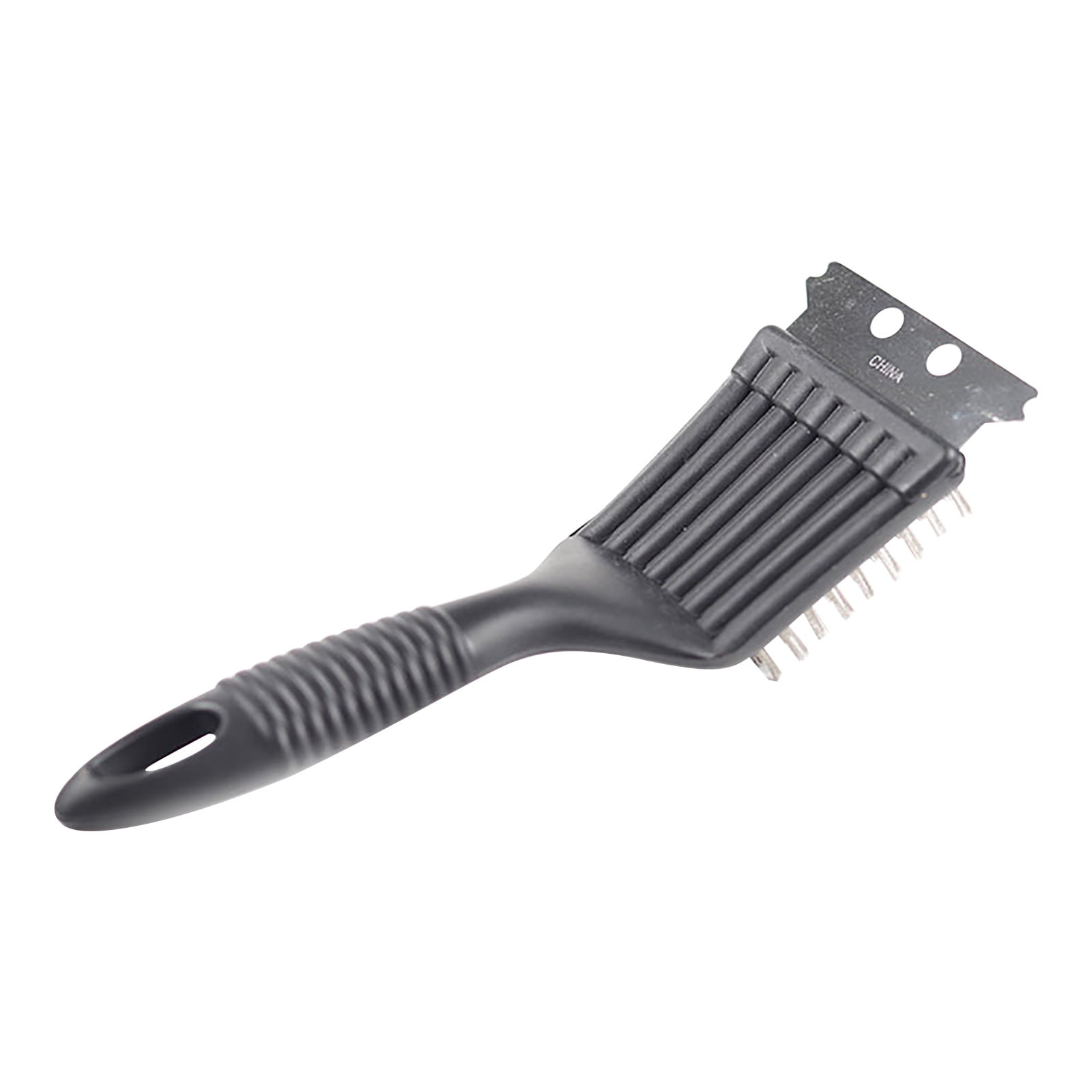 Chmadoxn Stainless Steel Grill Cleaning Brush, Wire Brush, Grill Brush Cleaner Tool with Scraper and Wire Brush for Gas, Electric, Charcoal Grill, BBQ Grill, Smoker, Grill Grate on Clearance