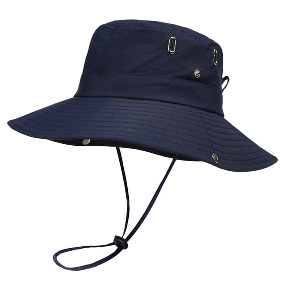 Chmadoxn Sun Hat, Waterproof Wide Brim Bucket Hat, Men's Outdoor Hat Mountaineering Fishing Shade Sun Hat Sun Hat Breathable Fisherman's Hat