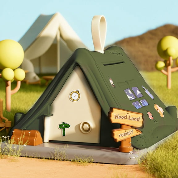 Chmadoxn Toddler Toys, Baby Toys Cash Saving Box Kids Coin Bank Small Cash Bank My Box Portable Kids Saving Bank Large Capacity My Saving Box Coin Bank Toys for Kids, Birthday Gifts