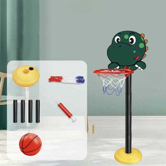 Chmadoxn Toddler Toys, Baby Toys Children's Basketball Frame Children's Basketball Rack Outdoor Lifting Hanging Style Toys for Kids, Birthday Gifts, First Birthday Gifts
