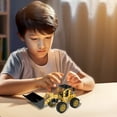 thumbnail image 1 of Chmadoxn Toddler Toys, Baby Toys Children's Nut Disassembly Toy Metal Assembly Engineering Car Toy Creatives Model Building Blocks Children's Excavator Gift Bulldozer Toys for Kids, Birthday Gifts, 1 of 6