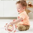 thumbnail image 1 of Chmadoxn Toddler Toys, Baby Toys Early Learning Handheld Musical Tambourine Toy With Cute Character Design Gentle Sounds And Safe Materials Ideal For Infants Aged 6 Months And Older Toys for Kids, 1 of 6