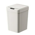 thumbnail image 1 of Chmadoxn Touchless Sensor Trash Can 13 Liter/3.4 Gallon Small Capacity Trash Can with Lid Sensor Kitchen Bin Recycling for Kitchen/Living Room/Office on Clearance, 1 of 8