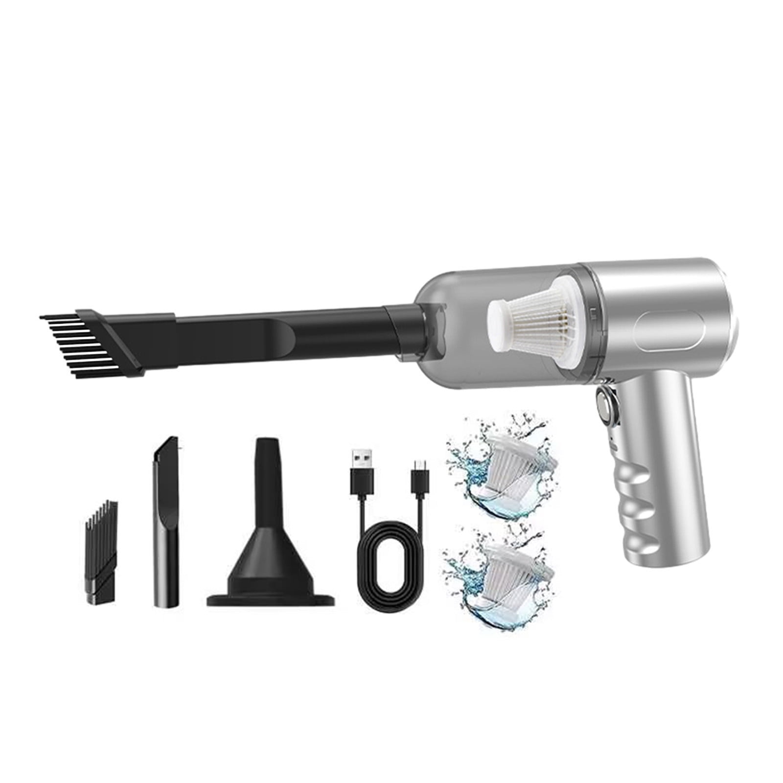 Chmadoxn Vacuum Cleaners for Home, Handheld Car Vacuum Cleaner, 120W