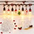 thumbnail image 1 of Chnmavx 10-Packs Christmas Light Clips, Hooks For Outdoor String Lights Clips, Heavy Duty Clear Cable Clips with Waterproof Adhesive Strips, String Lights Cord Organizer Hooks For Party Decor, 1 of 11