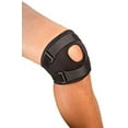 thumbnail image 1 of Cho-Pat Counter Force Knee Wrap, Alleviates Patellar and Arthritis Pain, XX-Large: 17 Inches - 18 Inches, Black, 1 of 2