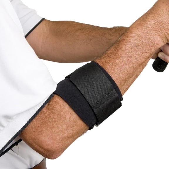 Cho-Pat Golfers Elbow Strap, Forearm Support Brace for Golfer's Elbow and Muscle Overuse Strains, X-Large
