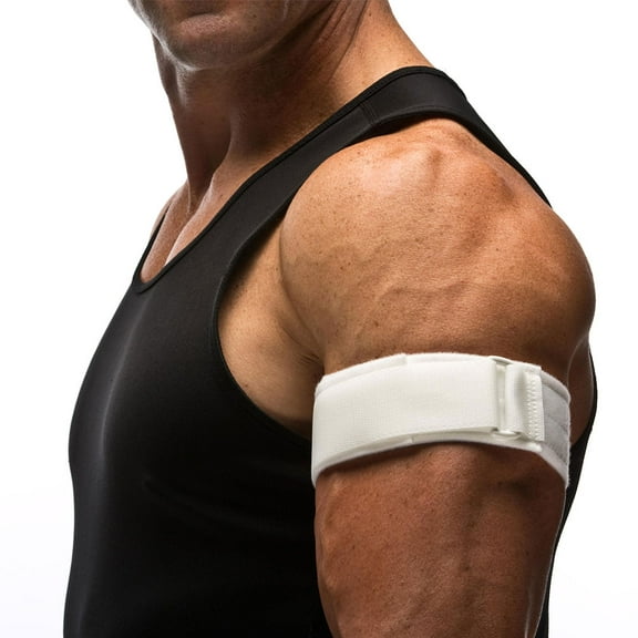 Cho-Pat Upper Arm Support Strap, Adjustable Swimmers Arm & Tricep Tendonitis Relief, Medium