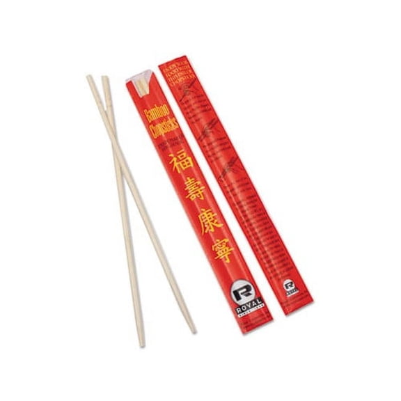 ChoPolystyreneticks Bamboo, 9", Natural, 1000/Carton