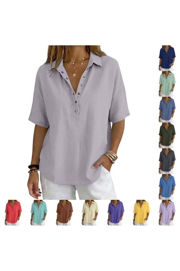 Women's Off Shoulder Ruffled Short Sleeve Blouse Top Versatile Layering Light Gray XL