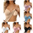 thumbnail image 1 of ChoXxx Women's Shelf Bra Camisole Adjustable Spaghetti Strap Tank Top Basic Layer Beige S, 1 of 5