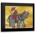 thumbnail image 1 of Choate, Lisa 24x20 Black Modern Framed Museum Art Print Titled - Delhi Parade I, 1 of 5