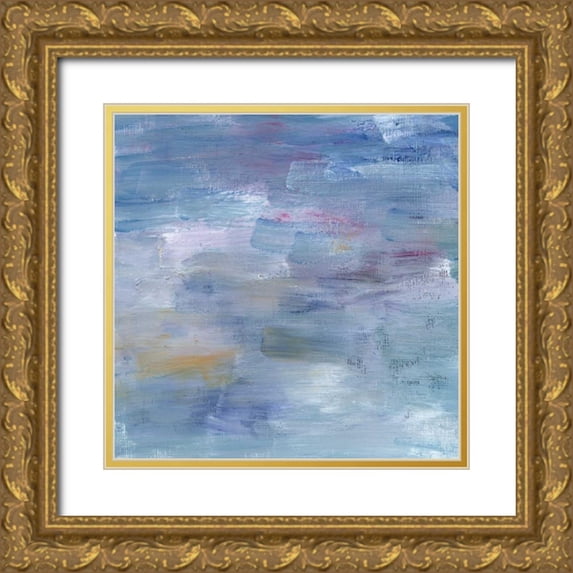 Choate, Lisa 26x26 Gold Ornate Wood Framed with Double Matting Museum Art Print Titled - Ambition III