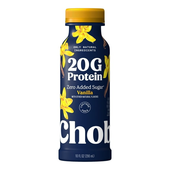 Chobani 20G Protein Low-Fat Greek Yogurt Drink Vanilla 10 fl oz Bottle
