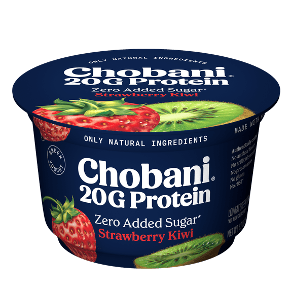 Chobani 20G Protein Low-Fat Greek Yogurt Strawberry Kiwi 6.7oz Cup