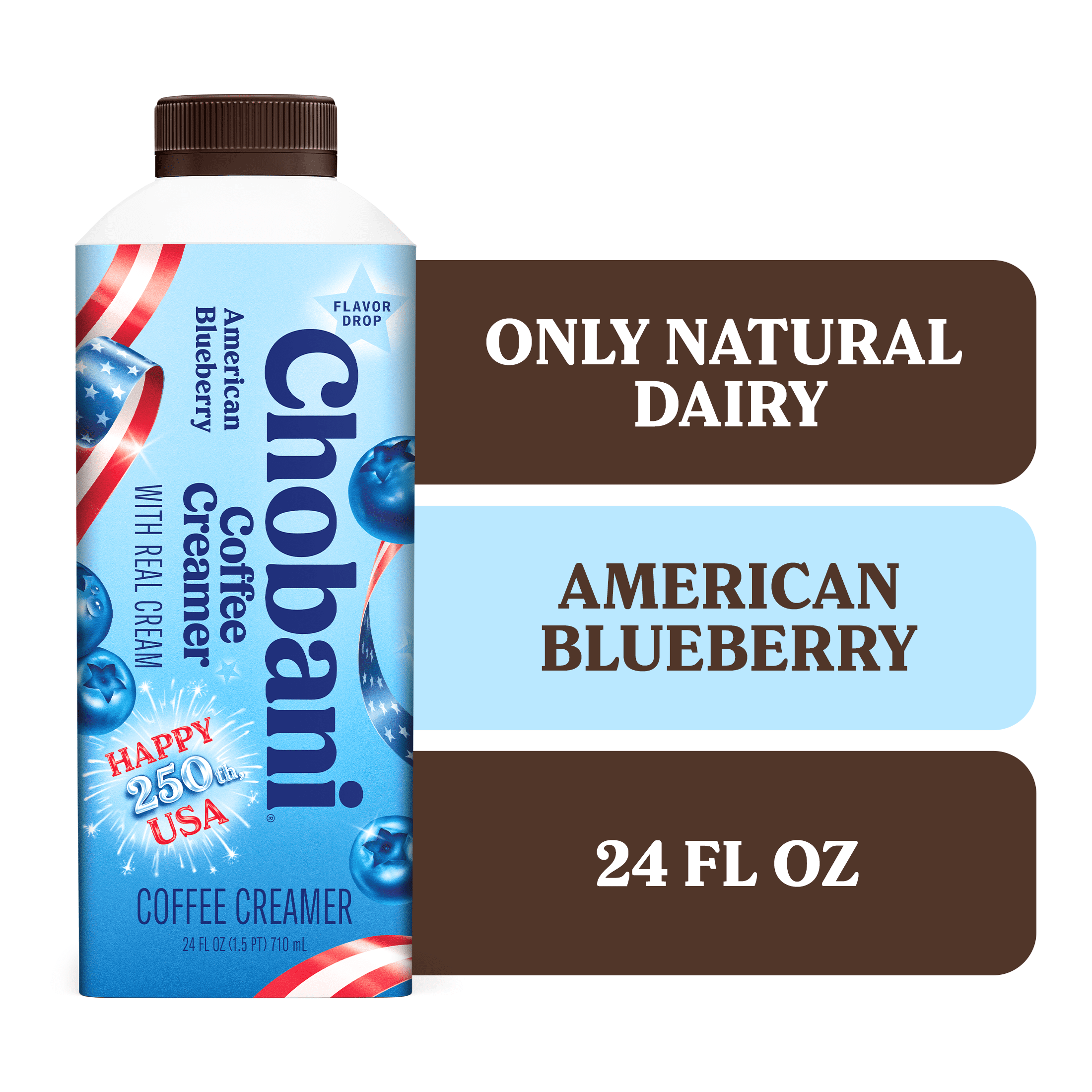Chobani Coffee Creamer Limited Batch American Blueberry 24 fl oz Carton