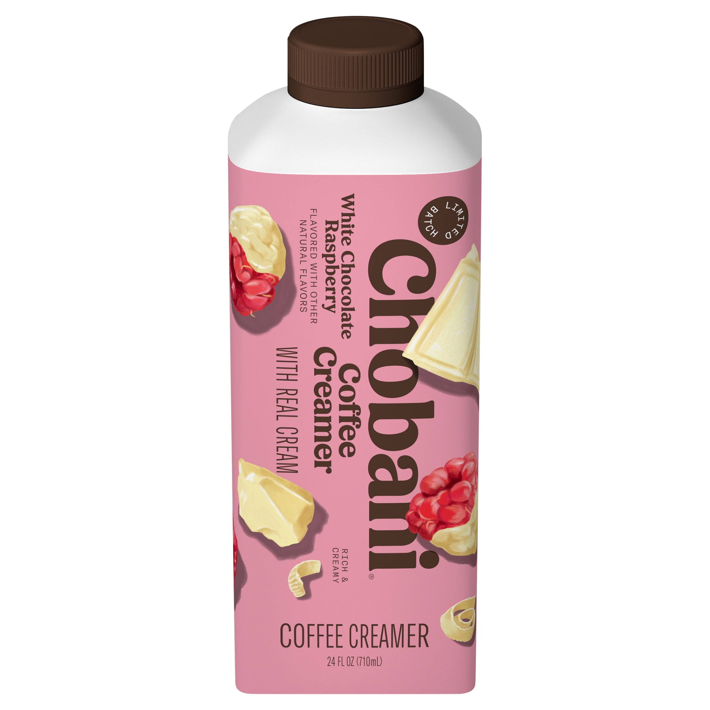 Chobani Coffee Creamer Limited Batch White Chocolate Raspberry 24 fl oz ...