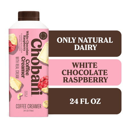 Chobani Coffee Creamer White Chocolate Raspberry Limited Batch 24 fl oz