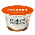 thumbnail image 1 of Chobani Creations Caramel Sundae 5.3oz Cup, 1 of 12
