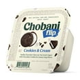 thumbnail image 1 of Chobani Flip Low-Fat Greek Yogurt, Cookies and Cream 5.3 oz Plastic Cup, 1 of 2