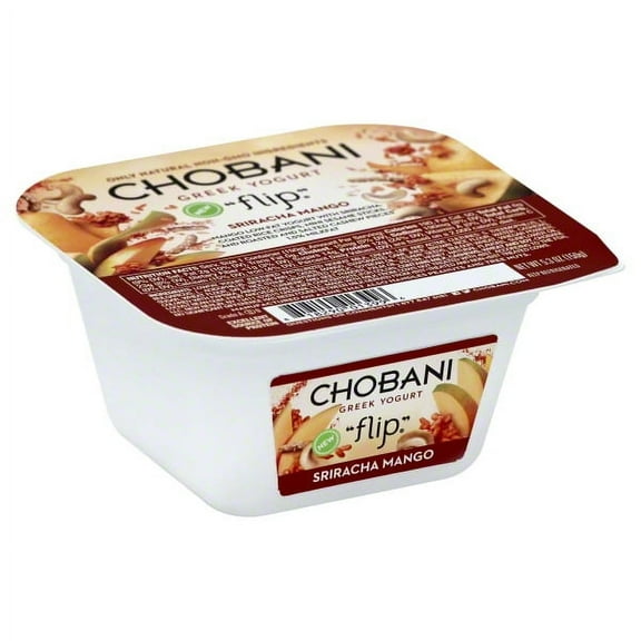 Chobani Flip Low-Fat Sriracha Mango Greek Yogurt, 5.3 Oz.
