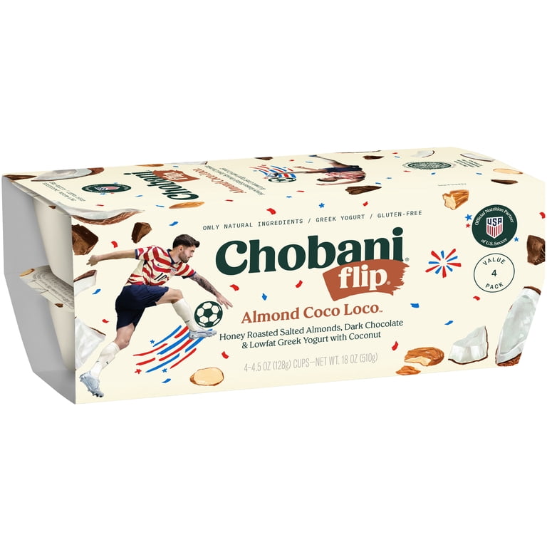 Chobani Flip Almond Coco 4pk - Walmart.com