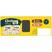 Chobani Flip Low-Fat Greek Yogurt S'more S'mores & Cookie Dough 4.5 oz 8PK