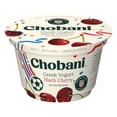 thumbnail image 1 of Chobani Non-Fat Greek Yogurt Black Cherry on The Bottom 5.3 oz Cup, 1 of 13