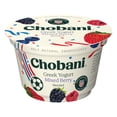 thumbnail image 1 of Chobani Low-Fat Greek Yogurt Mixed Berry Blended 5.3 oz Cup, 1 of 15