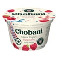 thumbnail image 1 of Chobani Non-Fat Greek Yogurt Raspberry on The Bottom 5.3 oz Cup, 1 of 12