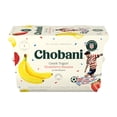 thumbnail image 1 of Chobani Reduced Fat Greek Yogurt Strawberry Banana on the Bottom 5.3 oz Cup, 4 Pack, 1 of 12