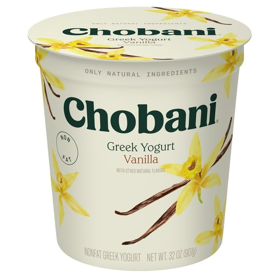 Chobani Non-Fat Greek Yogurt Vanilla 32 oz. Tub