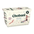 thumbnail image 1 of Chobani Non-Fat Greek Yogurt Plain 5.3 oz Cup, 4 Pack, 1 of 10