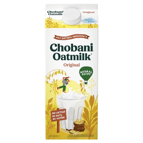 Chobani Oatmilk Original 52 fl oz Carton