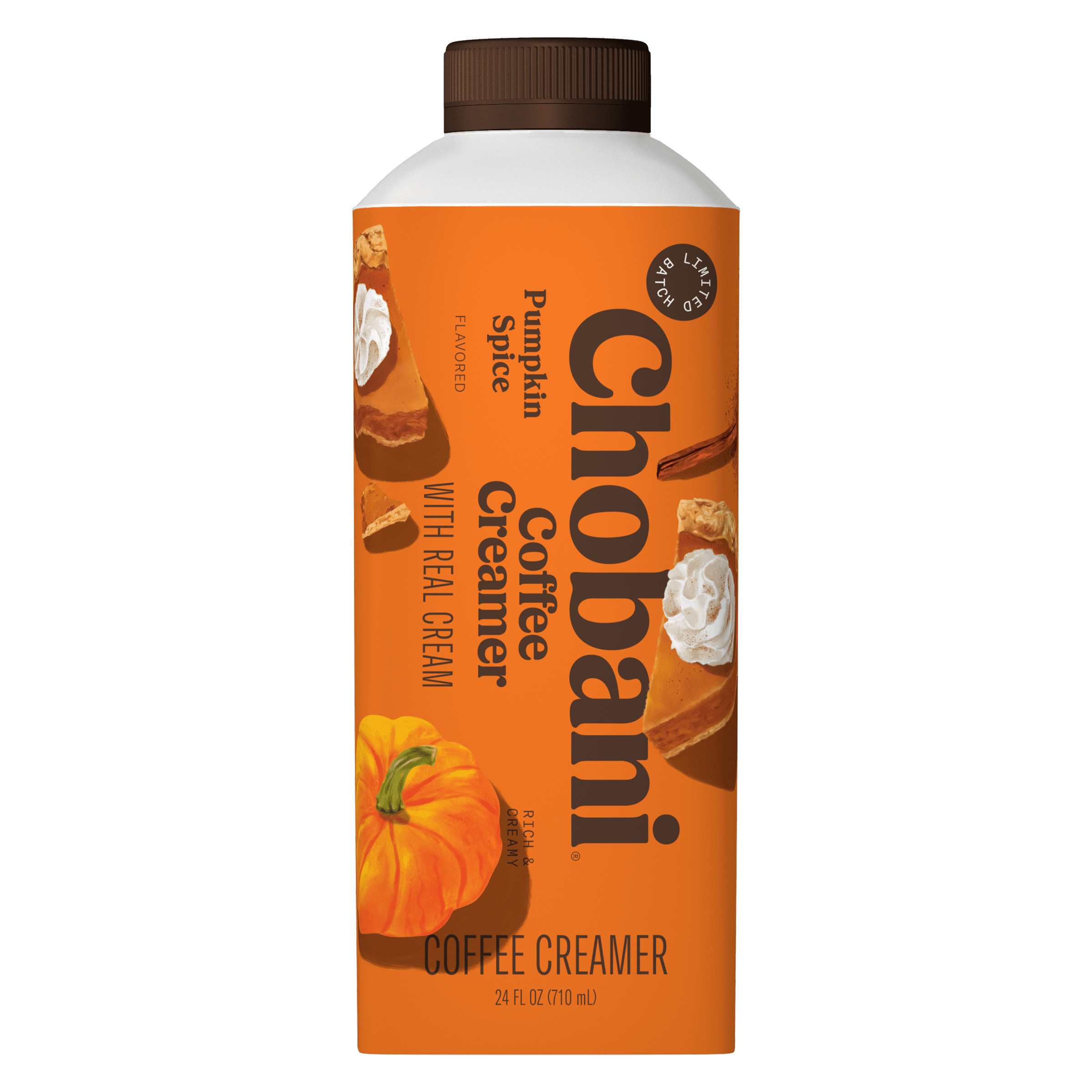 Chobani Coffee Creamer Limited Batch Pumpkin Spice Creamer 24 fl oz Bottle