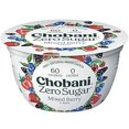 Chobani® Zero Sugar* Mixed Berry 5.3oz